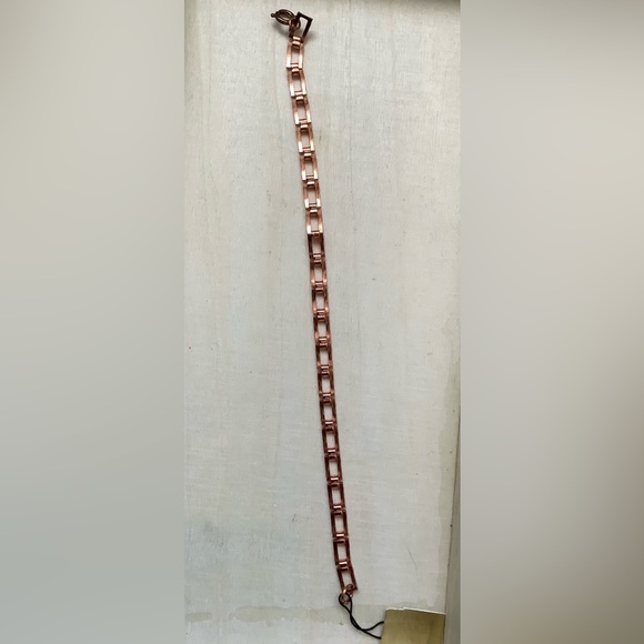 New vintage fancy SOLID COPPER bracelet - Picture 9 of 11